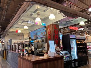 Order at the counter at LUHV Vegan Deli in Philadelphia