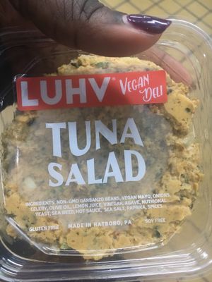 Tuna Salad at LUHV Vegan Deli in Philadelphia