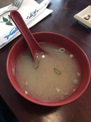 Miso Soup  at Tsunami in West Chester