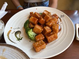 General Tso’s tofu   at Tsunami in West Chester