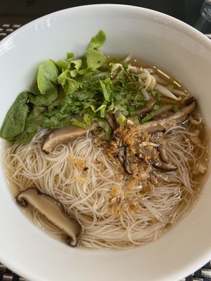 Mushroom  at Moreganic Restaurant at Away Chiang Mai Thapae Vegan Retreat in Chiang Mai