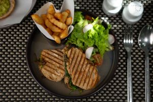 Enjoy all Vegan/Plant-based at Moreganic Restaurant. at Moreganic Restaurant at Away Chiang Mai Thapae Vegan Retreat in Chiang Mai