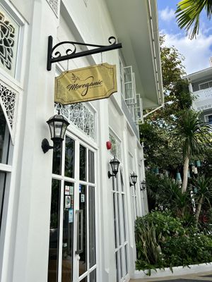 Front  at Moreganic Restaurant at Away Chiang Mai Thapae Vegan Retreat in Chiang Mai