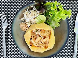   at Moreganic Restaurant at Away Chiang Mai Thapae Vegan Retreat in Chiang Mai