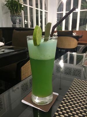 Vegan Gourmet in CM! Juices and smoothies on the menu as well. at Moreganic Restaurant at Away Chiang Mai Thapae Vegan Retreat in Chiang Mai