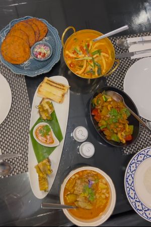 dinner  at Moreganic Restaurant at Away Chiang Mai Thapae Vegan Retreat in Chiang Mai