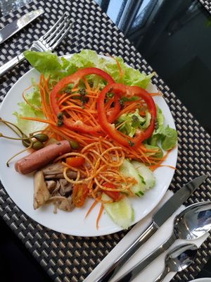 Breakfast at Moreganic Restaurant at Away Chiang Mai Thapae Vegan Retreat in Chiang Mai