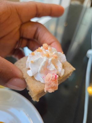 Banana cake at Moreganic Restaurant at Away Chiang Mai Thapae Vegan Retreat in Chiang Mai