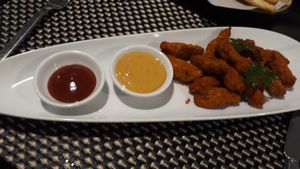 Paprika bites at Moreganic Restaurant at Away Chiang Mai Thapae Vegan Retreat in Chiang Mai