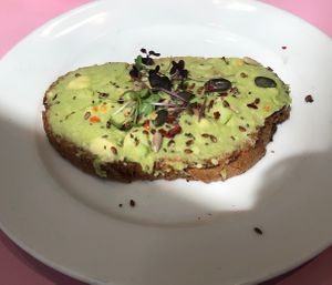 Avocado toast  at Circle - Media City in Dubai