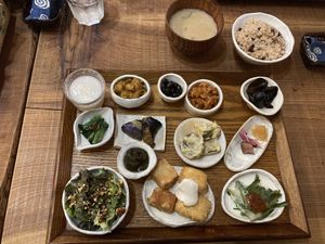 Lunch plate. 2000¥  at Kitotoki in Kamakura