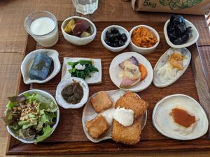 Set lunch menu at Kitotoki in Kamakura