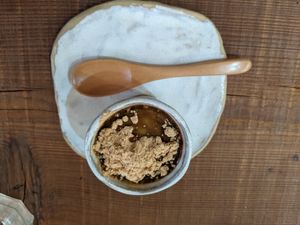 Luscious dessert at Kitotoki in Kamakura