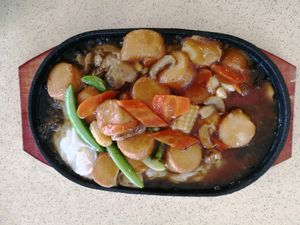 Tofu with Egg at SuPerb 素Perb in East Singapore