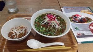 Some noodles are seasonal at T's Tantan - JR Ueno in Tokyo
