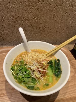 White sesame tan tan   at T's Tantan - JR Ueno in Tokyo