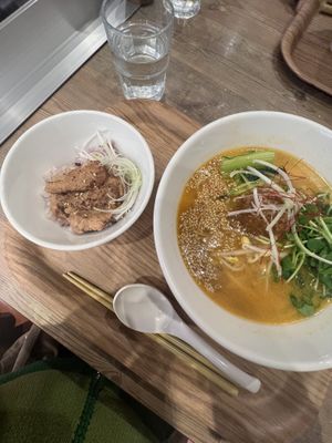 One of the best vegan ramen joints!  at T's Tantan - JR Ueno in Tokyo