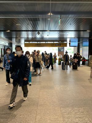 Right near exit into park. See daylight in pic.  at T's Tantan - JR Ueno in Tokyo