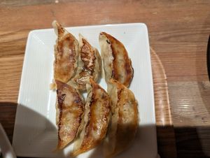 Vegetable Gyoza at T's Tantan - JR Ueno in Tokyo