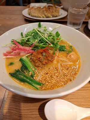 Tasty ramen 🍜 at T's Tantan - JR Ueno in Tokyo