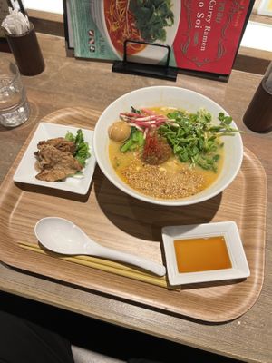 Golden sesame- peanut flavour   at T's Tantan - JR Ueno in Tokyo