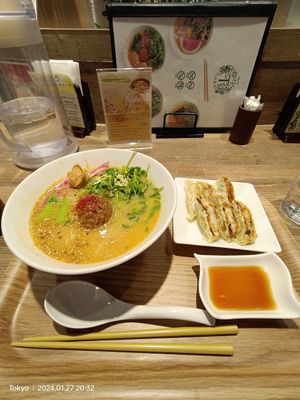 #Veganuary at T's Tantan - JR Ueno in Tokyo