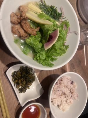 Special menue   at T's Tantan - JR Ueno in Tokyo