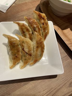 Gyoza  at T's Tantan - JR Ueno in Tokyo