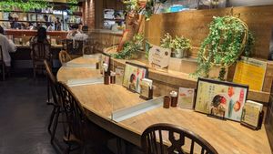 Interior at T's Tantan - JR Ueno in Tokyo