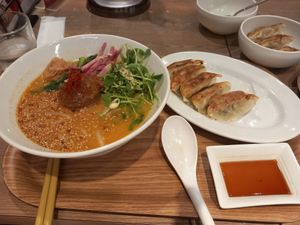 Mr T's set at T's Tantan - JR Ueno in Tokyo