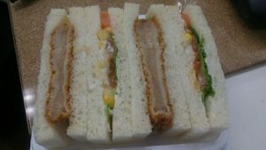 sandwich to go at T's Tantan - JR Ueno in Tokyo