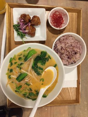 Set meal 3 at T's Tantan - JR Ueno in Tokyo