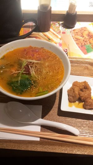 golden sesame  at T's Tantan - JR Ueno in Tokyo