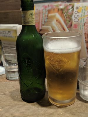Heartland beer at T's Tantan - JR Ueno in Tokyo