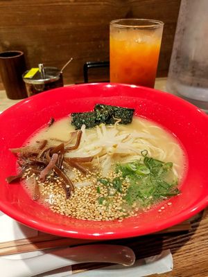 Tonkotsu ramen at T's Tantan - JR Ueno in Tokyo