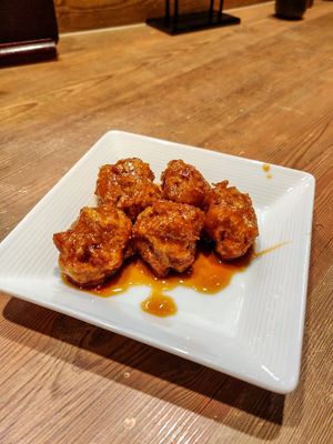 Fried Chicken at T's Tantan - JR Ueno in Tokyo