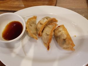 Gyoza at T's Tantan - JR Ueno in Tokyo