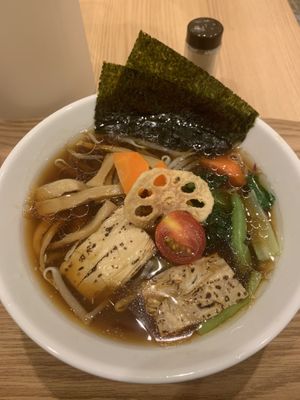 Soy sauce ramen  at T's Tantan - JR Ueno in Tokyo