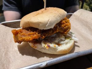 Nashville hit chikn   at Ale Mary's Beer Hall in Royal Oak