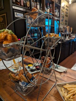 Vegan Carnival - only thing I wish for would be for this to actually rotate. at Ale Mary's Beer Hall in Royal Oak