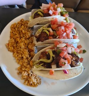 Veggie tacos at Ale Mary's Beer Hall in Royal Oak