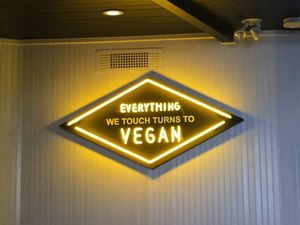 Everything we touch turns vegan  at Mythology in Toronto