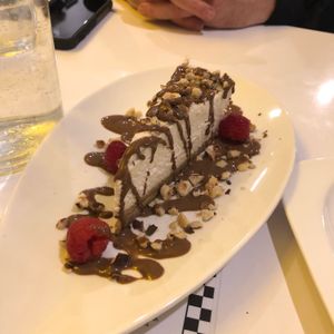 Nutella cheesecake was bomb at Mythology in Toronto