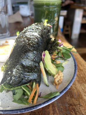 nori wrap  at Beloved Natural Cafe & Organic Juicery in San Francisco