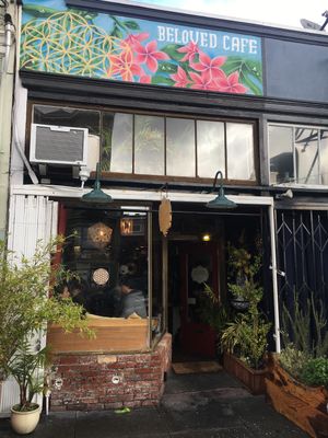 From the outside  at Beloved Natural Cafe & Organic Juicery in San Francisco