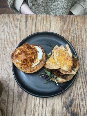 Vegan butty  at Yonder in Queenstown