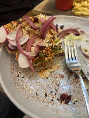 Dinner side Cobb salad  at Yonder in Queenstown