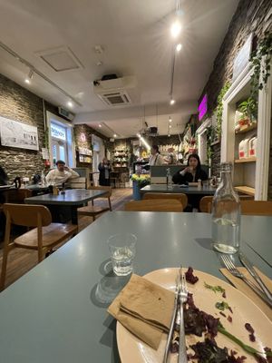 The space, also has baked goods at register  at Yonder in Queenstown