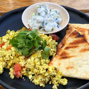 Vegan Scramble at Yonder in Queenstown