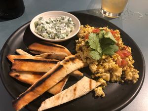 Tofu Scramble at Yonder in Queenstown